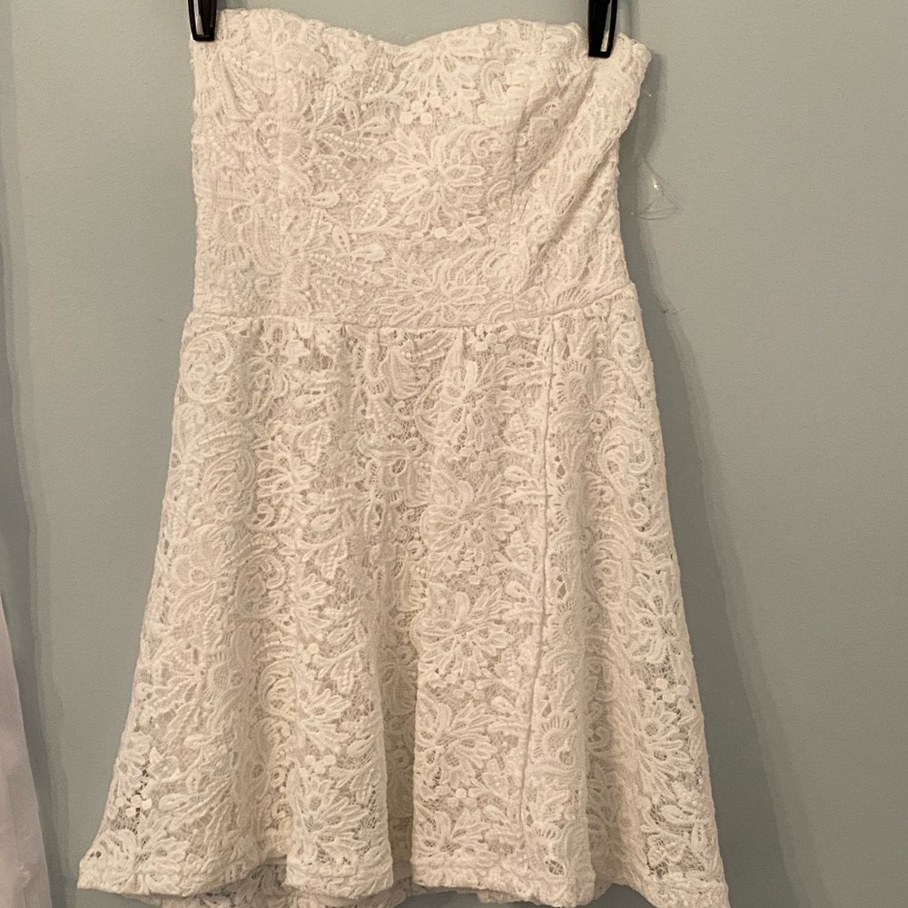 Cute Charlotte Russe white dress